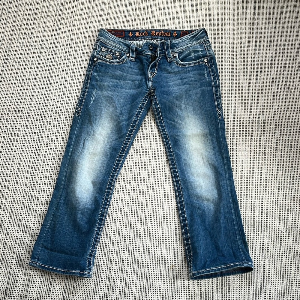 Rock Revival Celine Capri Size 28